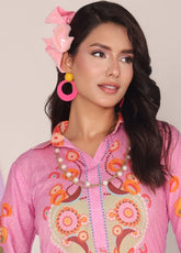 Working Women By Schick Digital Printed Lawn 2 Piece Unstitched Suit SDH25WWV3 DP-03